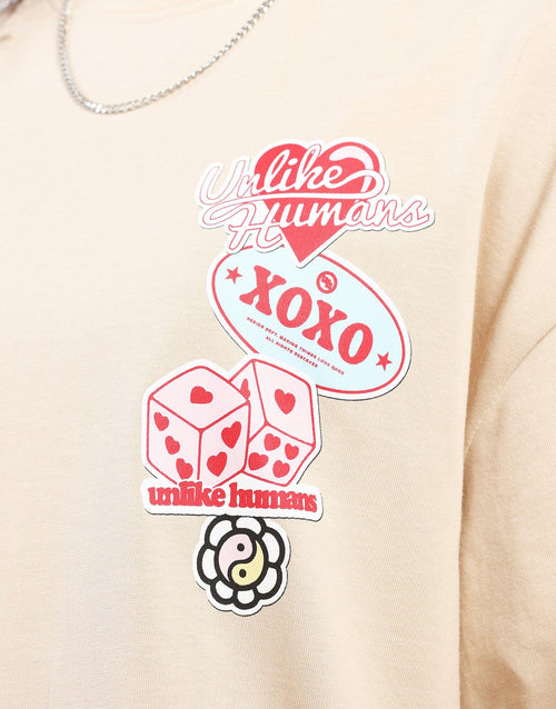 เสื้อยืดผู้หญิง Patch Boxy