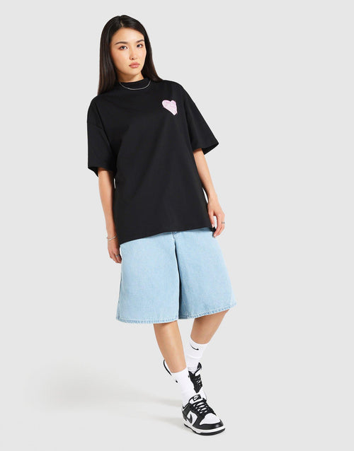 เสื้อยืดผู้หญิง Heart