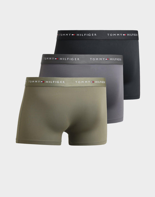 กางเกงชั้นในผู้ชาย Signature Waistband Low Rise Trunks (แพค 3)