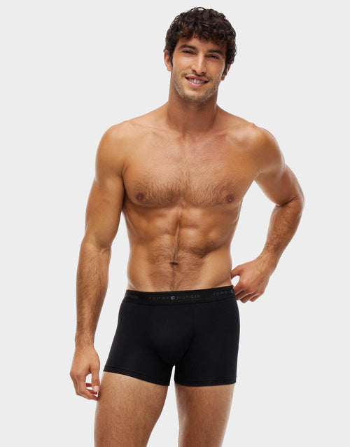 กางเกงชั้นในผู้ชาย Signature Tonal Logo Waistband Trunk (แพค 3)