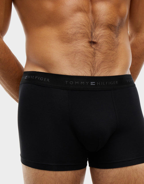 กางเกงชั้นในผู้ชาย Signature Tonal Logo Waistband Trunk (แพค 3)