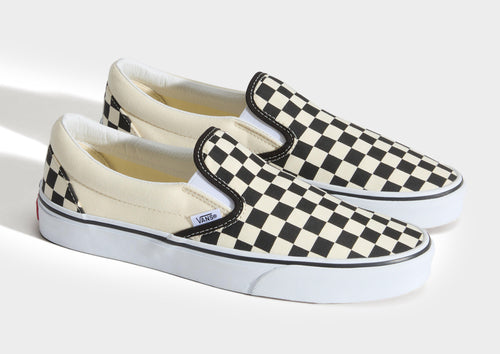 รองเท้าผู้ชาย Classic Slip-On Checkerboard
