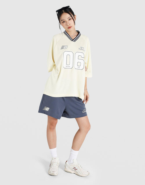 กางเกงขาสั้นผู้หญิง Sport Jersey