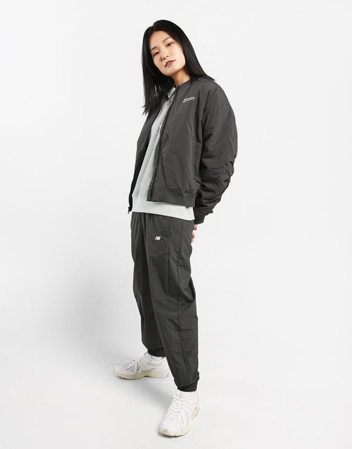 เสื้อแจ็คเก็ตผู้หญิง Linear Heritage Woven Bomber