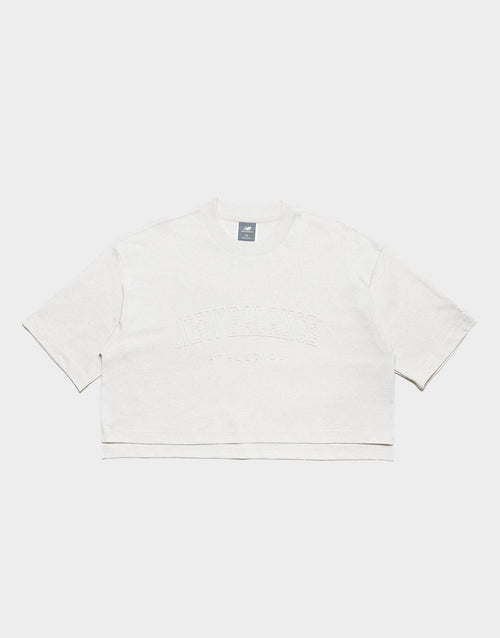 เสื้อยืดผู้หญิง Embossed Graphic Jersey