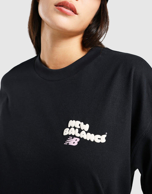 เสื้อยืดผู้หญิง 9060 Wavy