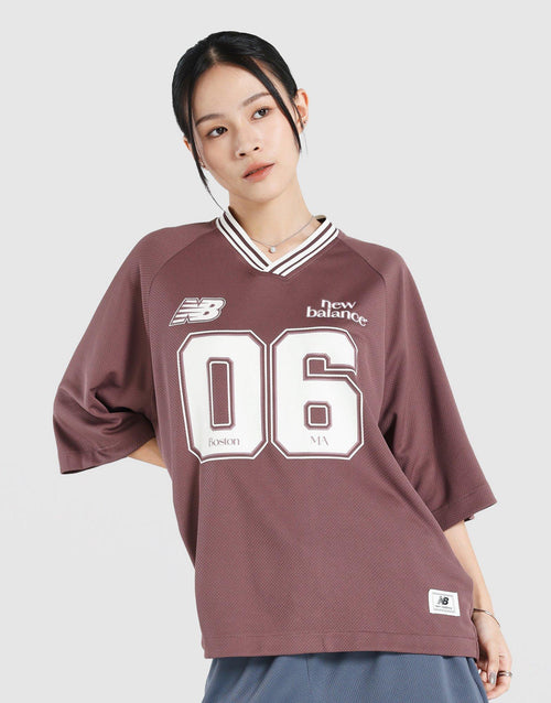 เสื้อแขนสั้นผู้หญิง Rib Sport Jersey