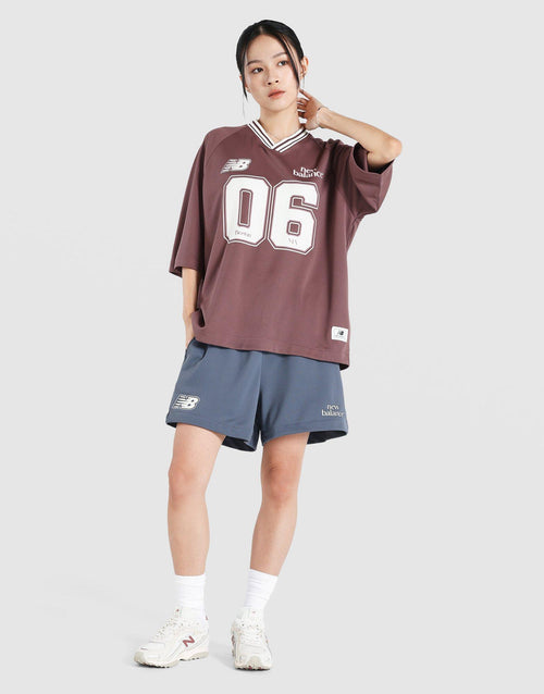 เสื้อแขนสั้นผู้หญิง Rib Sport Jersey