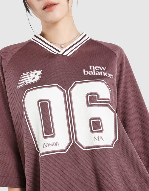 เสื้อแขนสั้นผู้หญิง Rib Sport Jersey