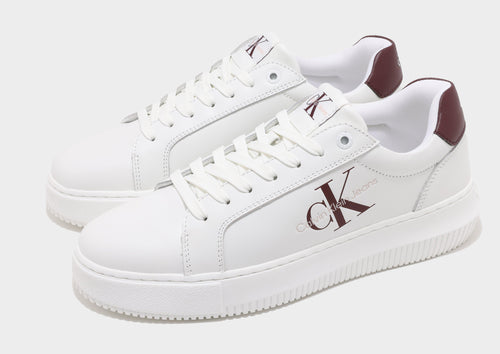 รองเท้าผู้หญิง Chunky Cupsole Mono Leather