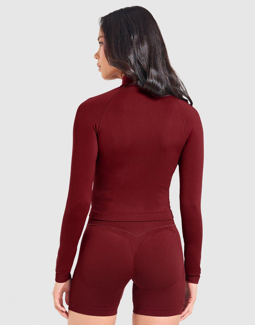 เสื้อแขนยาวผู้หญิง Adapt Seamless