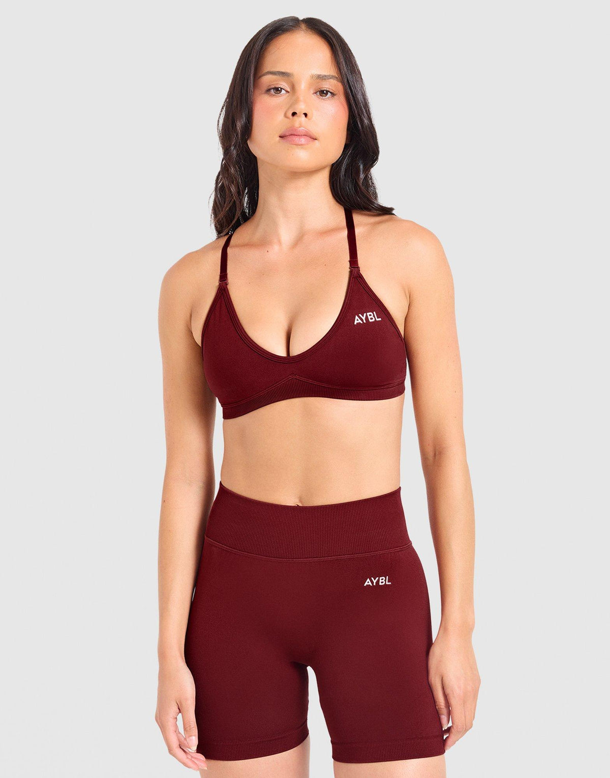 สปอร์ตบราผู้หญิง Adapt Seamless Strappy