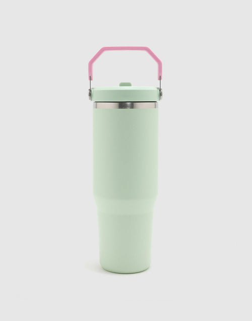 แก้วเก็บอุณหภูมิ The IceFlow Flip Straw 2.0 (30 OZ)