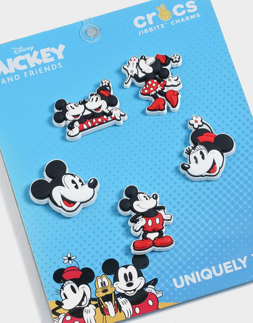 ที่ติดรองเท้า Mickey and Minnie Jibbitz (5 ชิ้น)