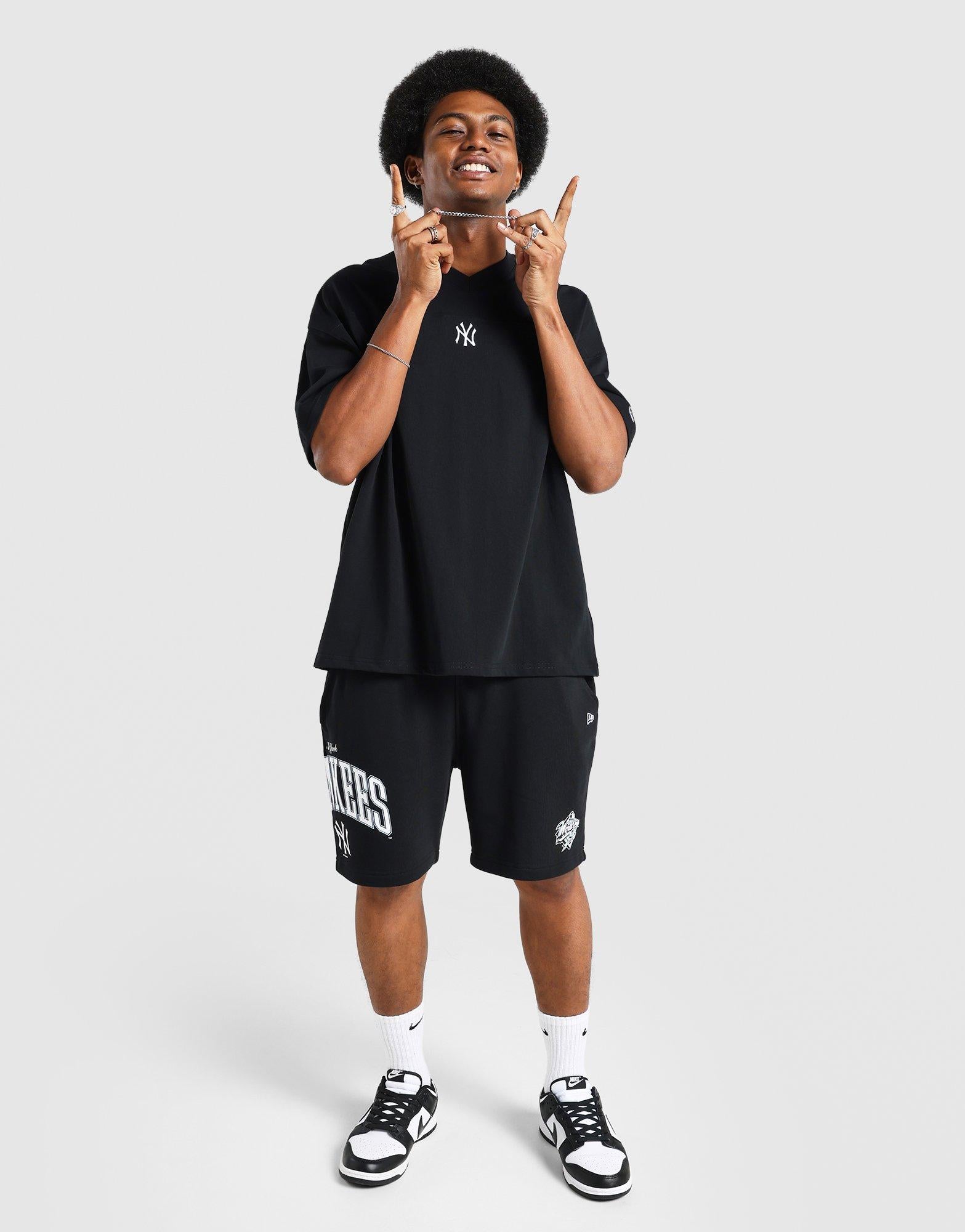 เสื้อยืดผู้ชาย Slogan NY Yankees