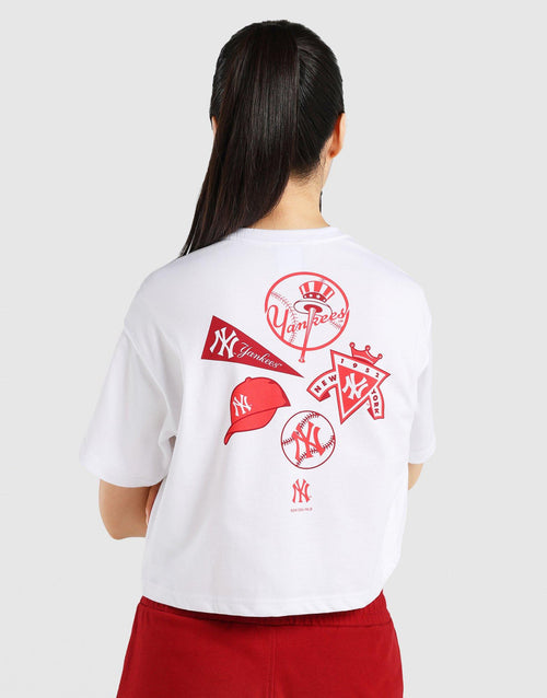 เสื้อยืดผู้หญิง LNY NY Yankees Box