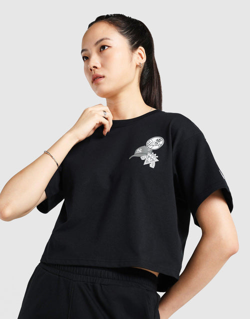 เสื้อยืดผู้หญิง LNY NY Yankees Box