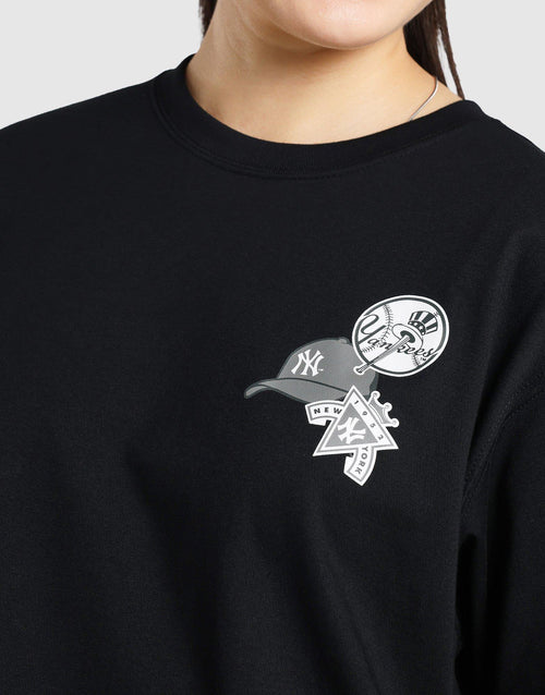 เสื้อยืดผู้หญิง LNY NY Yankees Box