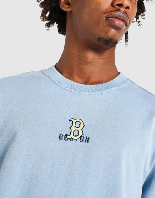 เสื้อยืดผู้ชาย Washed Effect Boston Red Sox