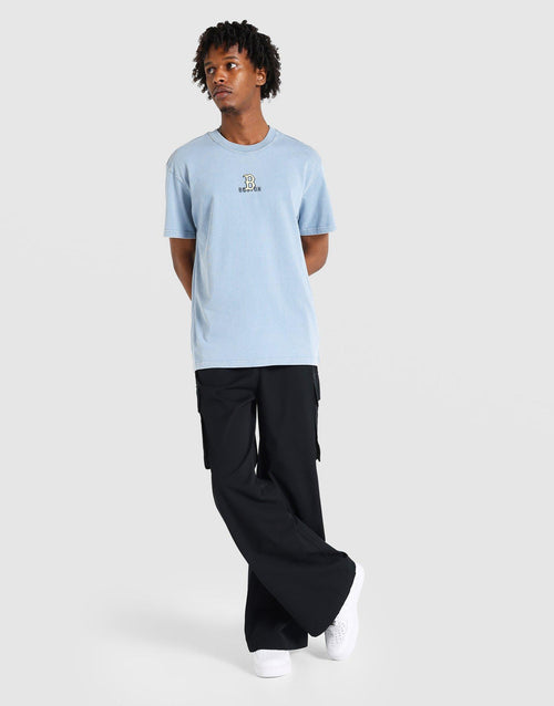 เสื้อยืดผู้ชาย Washed Effect Boston Red Sox