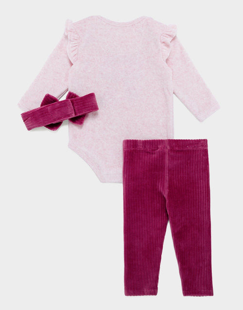 ชุดเซ็ตเด็กวัยหัดเดิน(เด็กผู้หญิง) Velour Baby