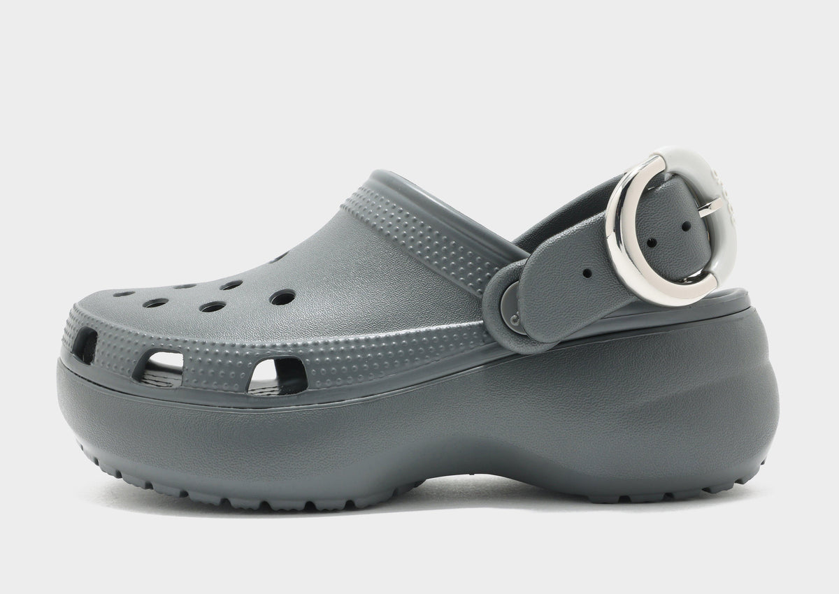 รองเท้าผู้หญิง Classic Platform Dipped Buckle Clog