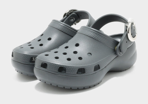 รองเท้าผู้หญิง Classic Platform Dipped Buckle Clog