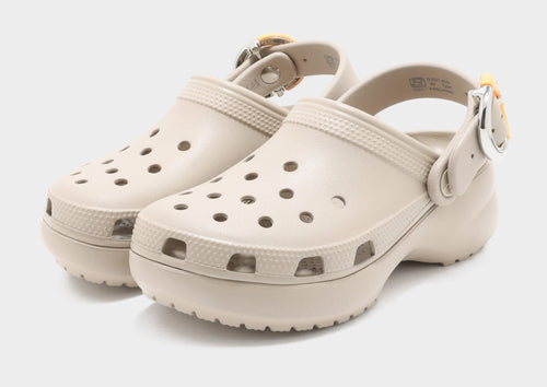 รองเท้าแตะผู้หญิง Classic Platform Dipped Buckle Clog
