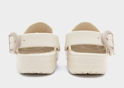 รองเท้าแตะผู้หญิง Classic Enamel Buckle Clog