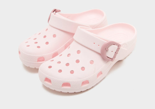 รองเท้าแตะผู้หญิง Classic Enamel Buckle Clog