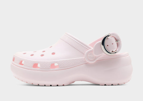 รองเท้าแตะผู้หญิง Classic Platform Dipped Buckle Clog