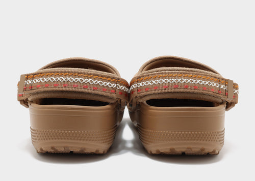 รองเท้าผู้หญิง Crafted Vegan Suede Stitch Clog
