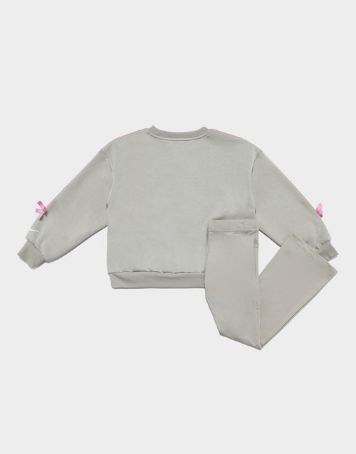 ชุดเซ็ตเด็กเล็ก Juxta-Girl Bow Stripe