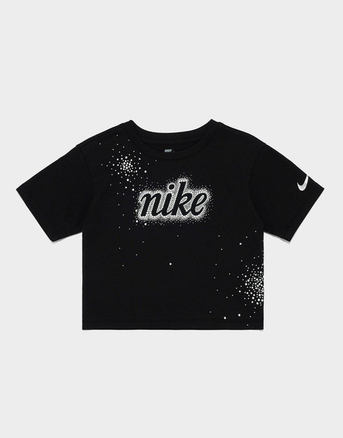 เสื้อยืดเด็กเล็ก Swoosh Sparkle Boxy