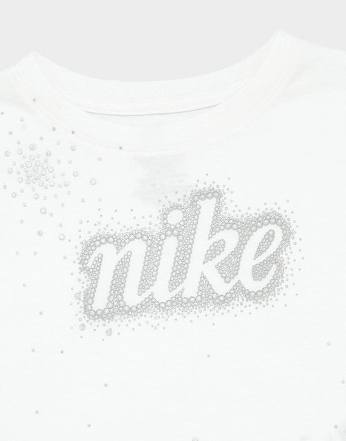 เสื้อยืดเด็กเล็ก Swoosh Sparkle Boxy