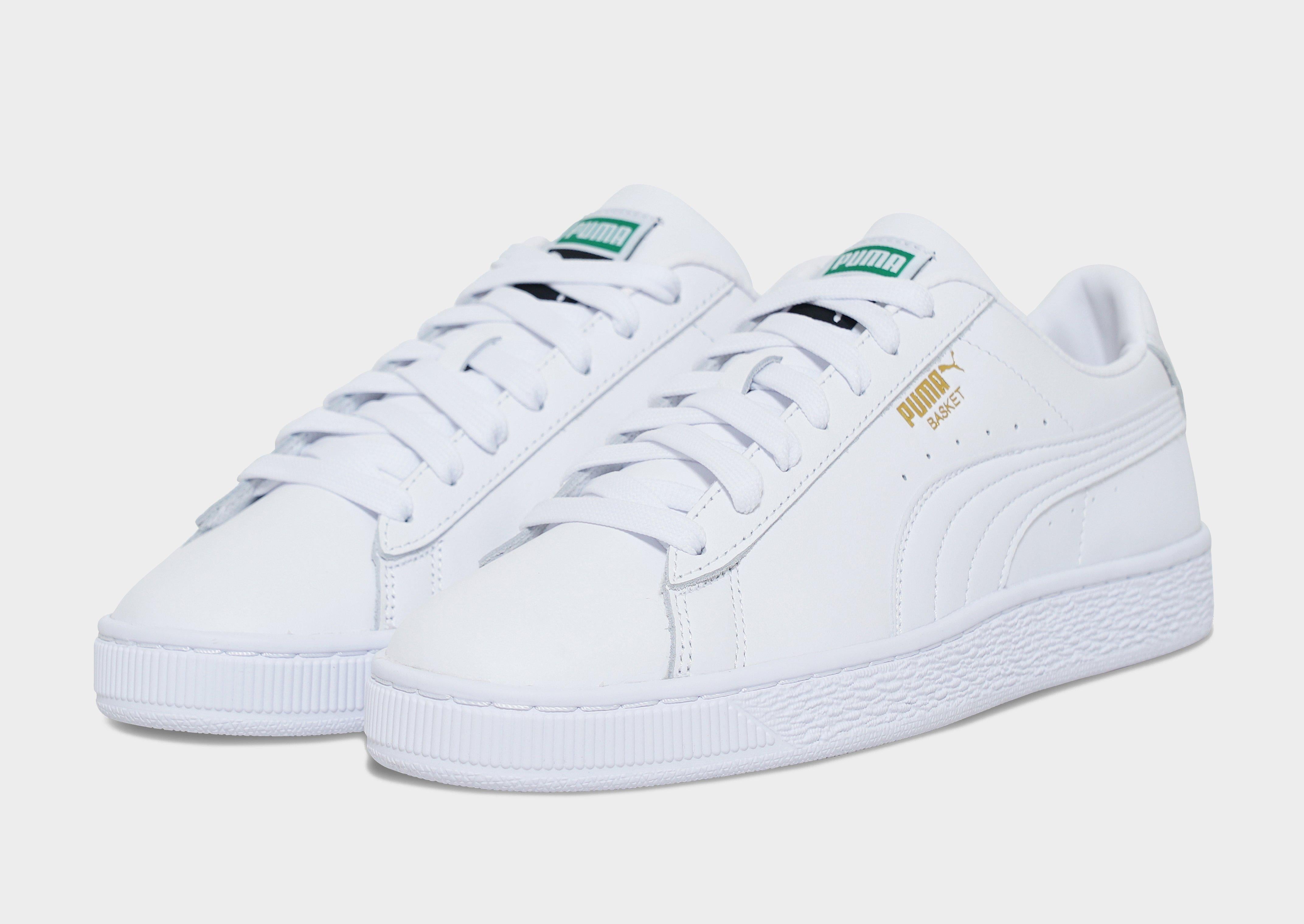 สีขาว Puma รองเท้าผู้ชาย Basket Classic XXI - JD Sports Thailand – JD Sports  ประเทศไทย