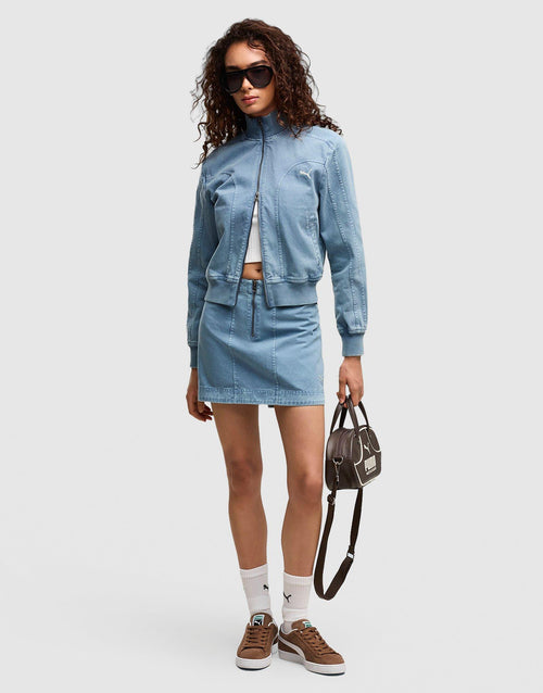 แจ็กเก็ตผู้กหญิง Future Archive Washed Twill Denim