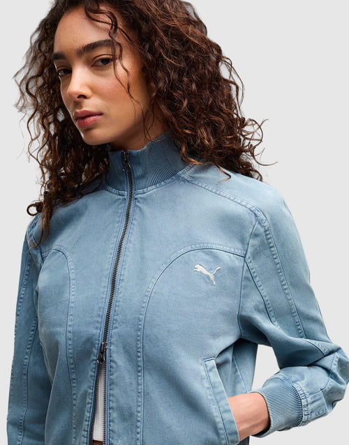 แจ็กเก็ตผู้กหญิง Future Archive Washed Twill Denim