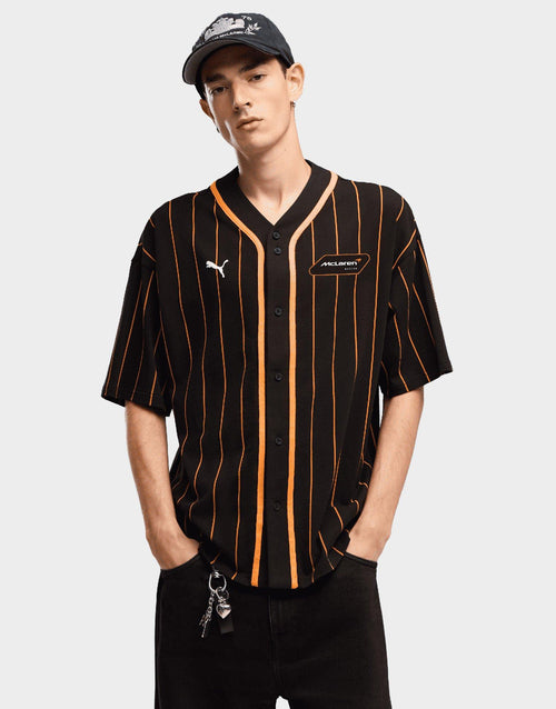 เสื้อแขนสั้นผู้ชาย McLAREN Racing Oversized Baseball Jersey