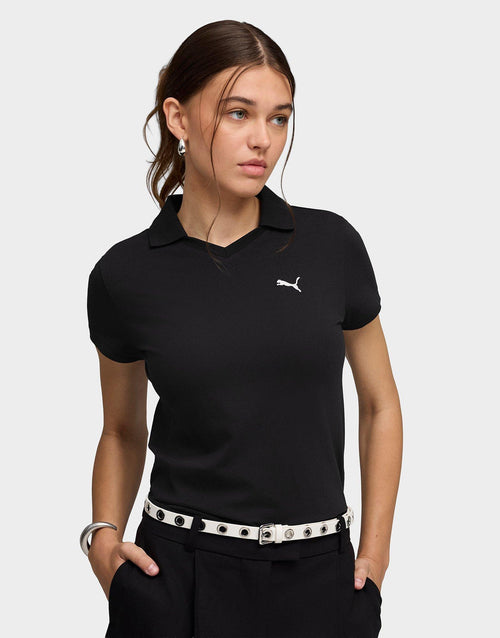 เสื้อแขนสั้นผู้หญิง Essential Baby Polo