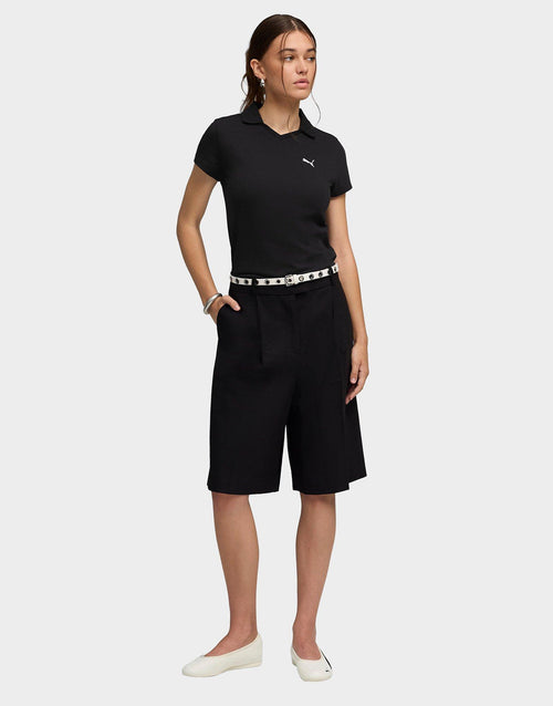 เสื้อแขนสั้นผู้หญิง Essential Baby Polo
