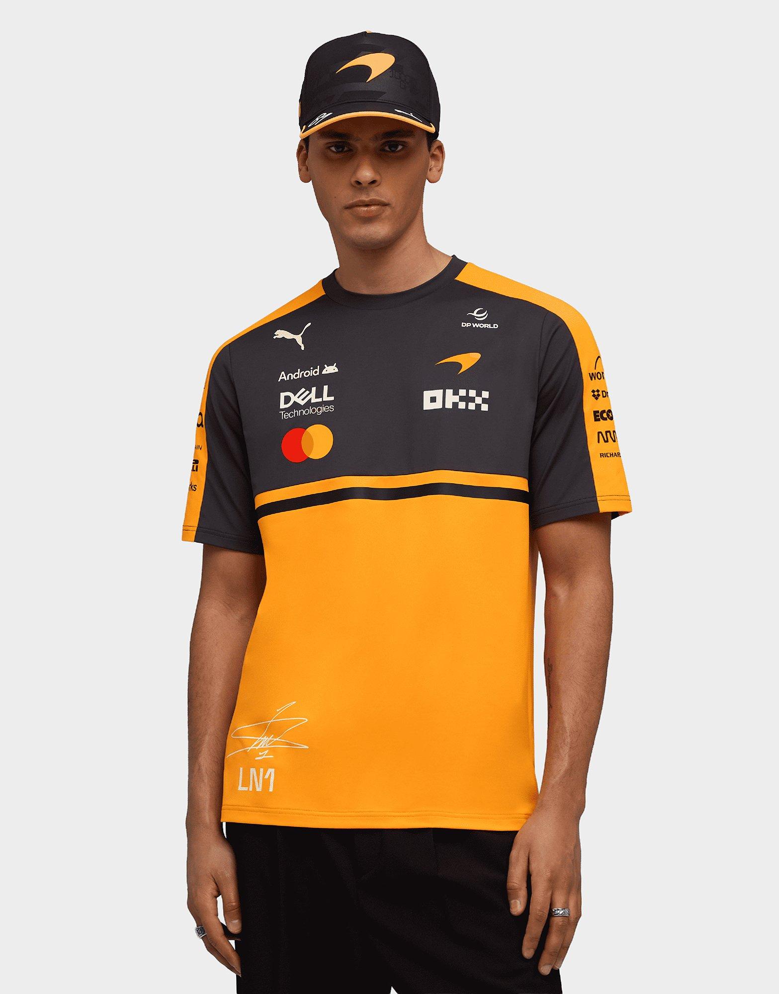 เสื้อแขนสั้นผู้ชาย McLaren Racing Replica Norris