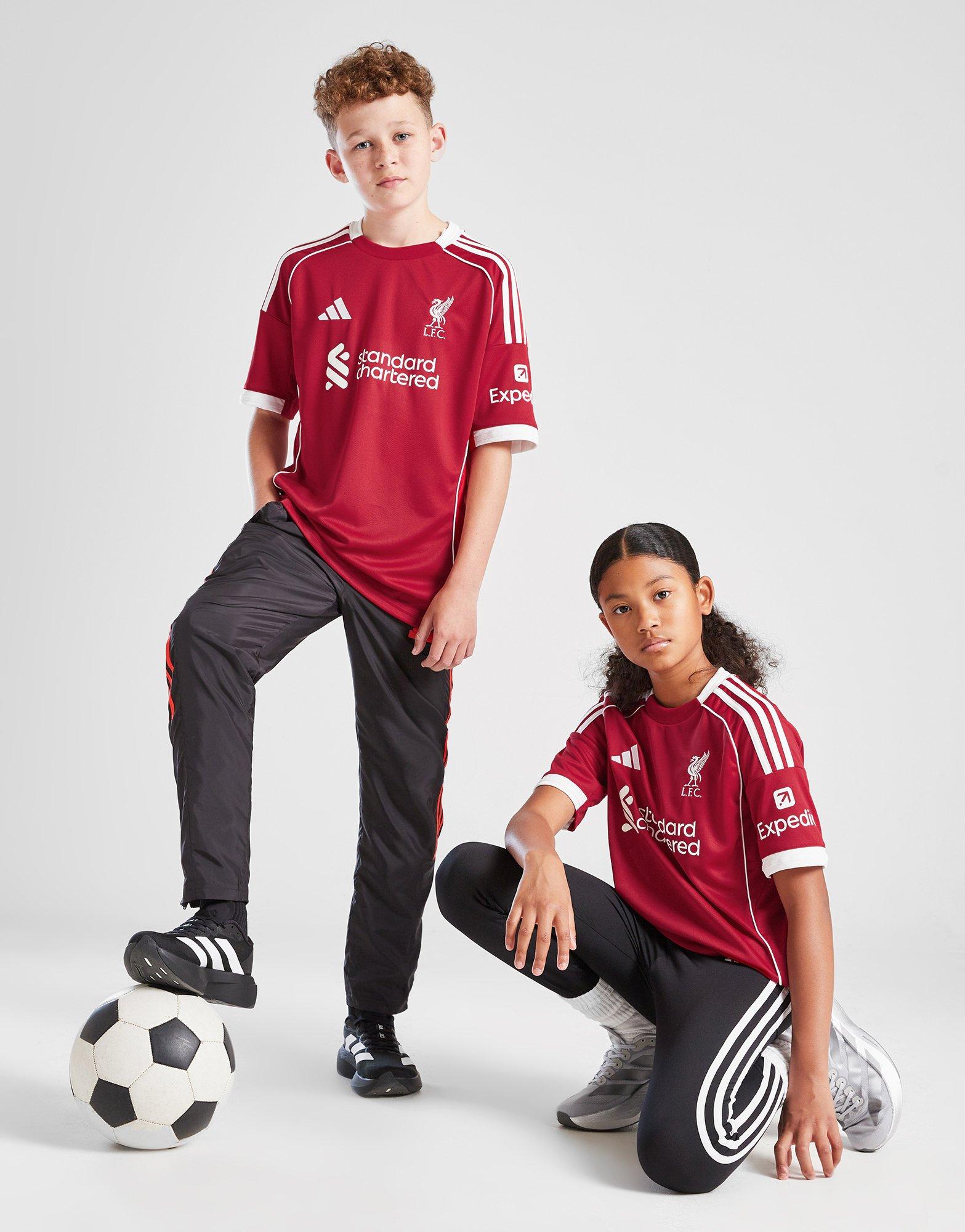 เสื้อฟุตบอลชุดเหย้าเด็กโต Liverpool FC 25/26