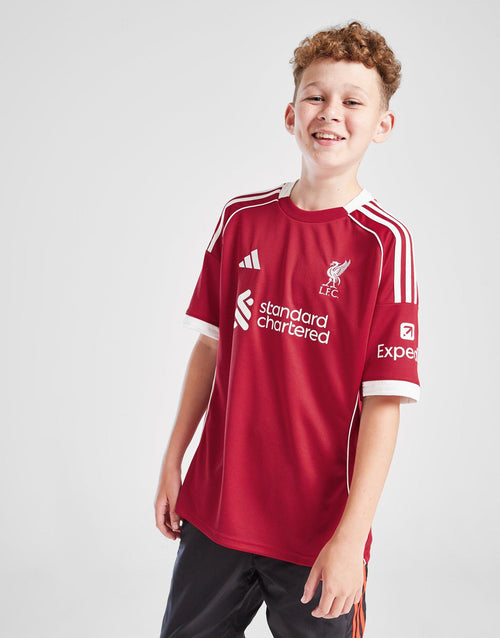 เสื้อฟุตบอลชุดเหย้าเด็กโต Liverpool FC 25/26