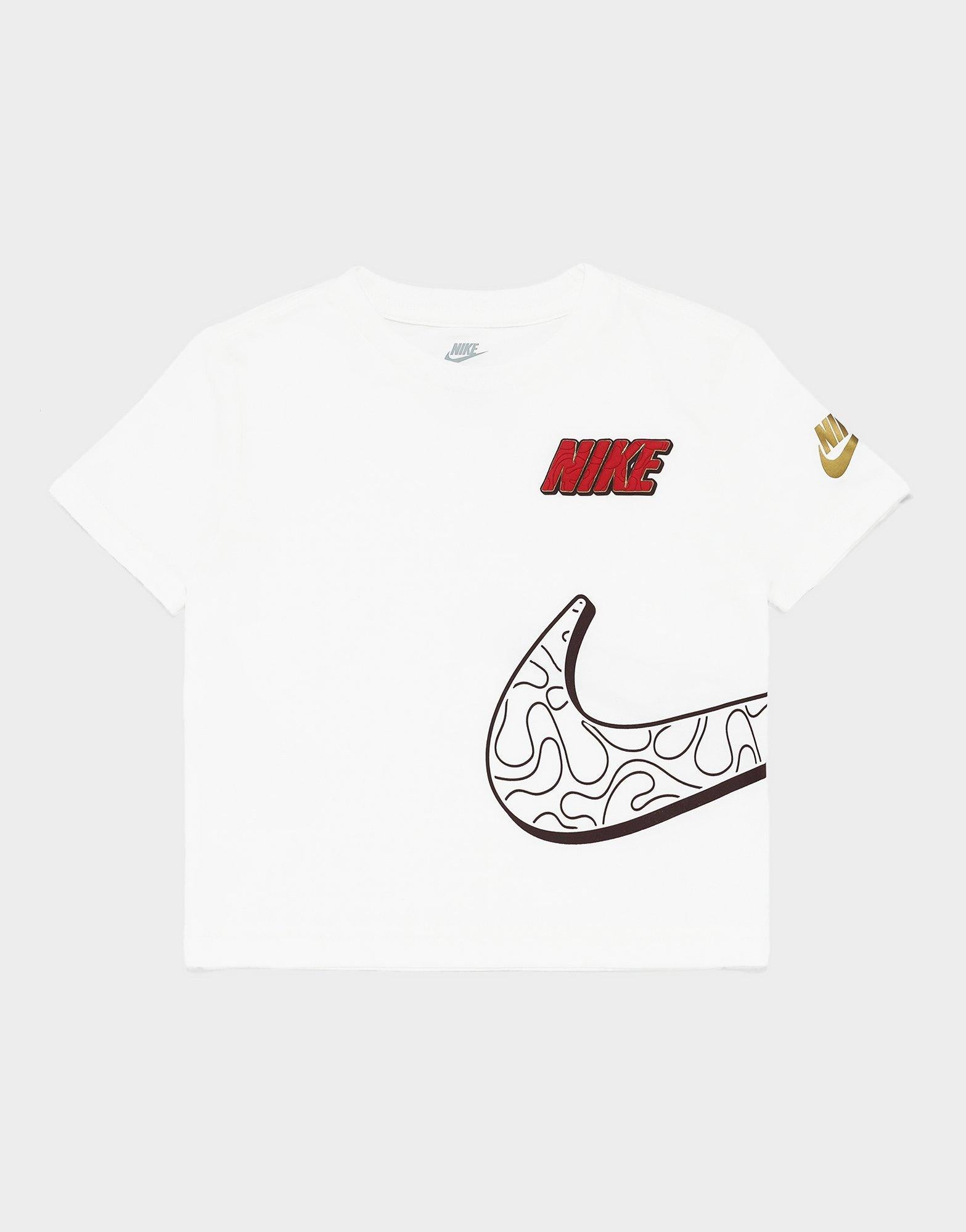 เสื้อยืดเด็กวัยหัดเดิน Swoosh Frosted Futura