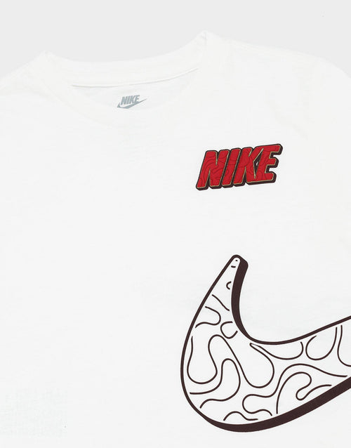 เสื้อยืดเด็กวัยหัดเดิน Swoosh Frosted Futura