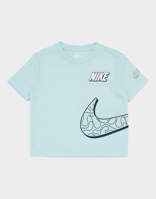 เสื้อยืดเด็กวัยหัดเดิน Swoosh Frosted Futura