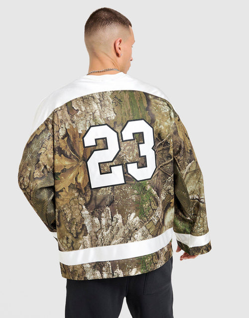 เสื้อแขนยาวผู้ชาย Brooklyn Realtree Hockey
