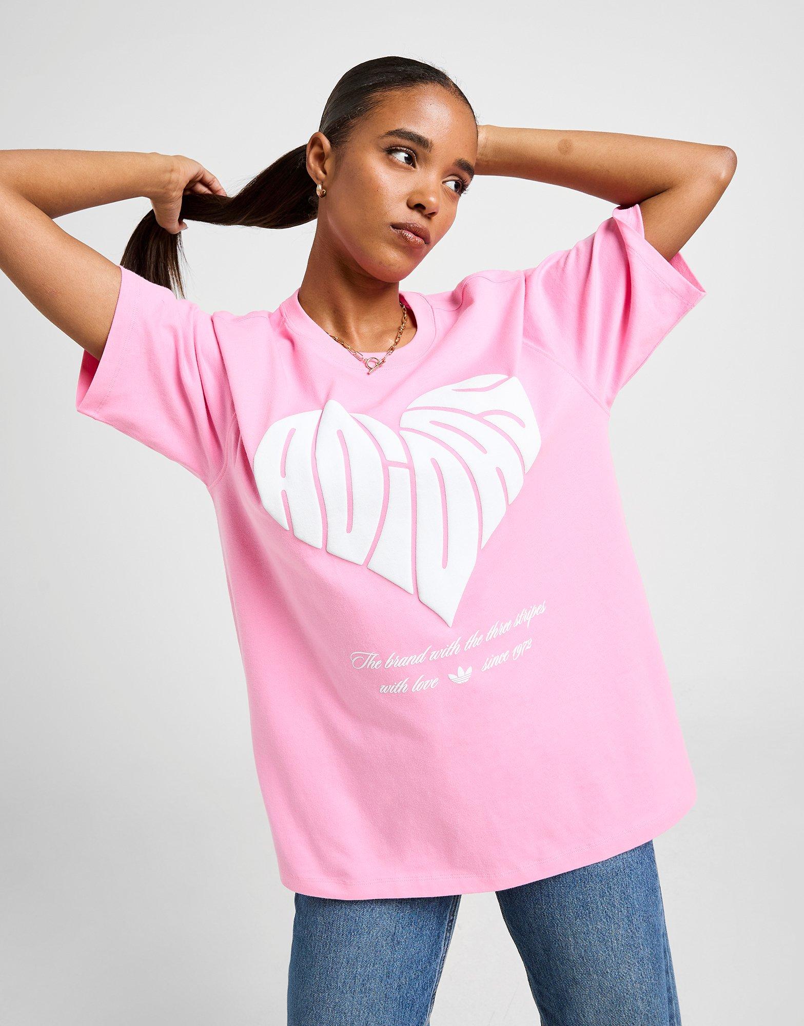 เสื้อยืดผู้หญิง Heart Bubble