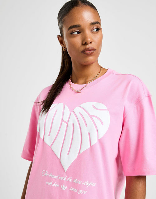 เสื้อยืดผู้หญิง Heart Bubble